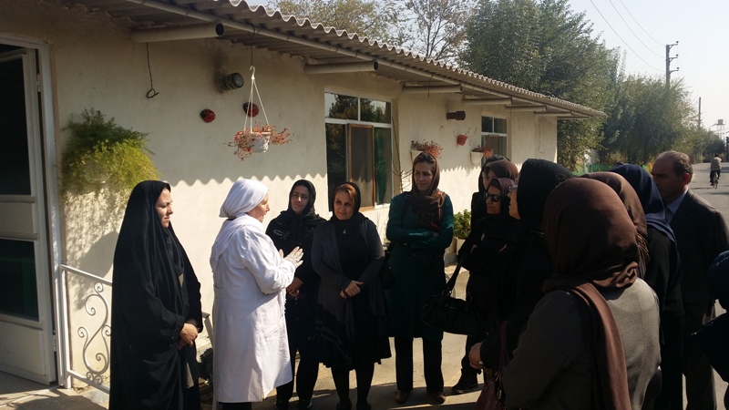 بازدید انجمن بانوان نیکوکار از موسسه کهریزک
