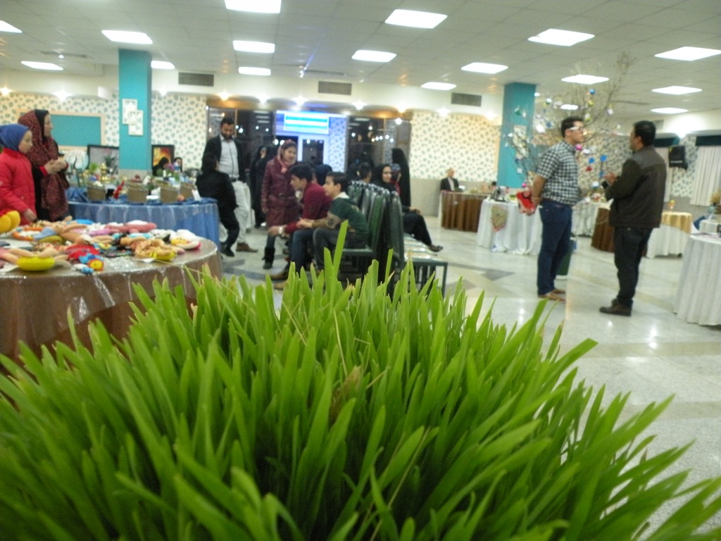 پنجمین جشنواره سبزه و هفت سین ایرانی در موسسه خیریه معلولین ذهنی امیرالمومنین (ع) سبزوار