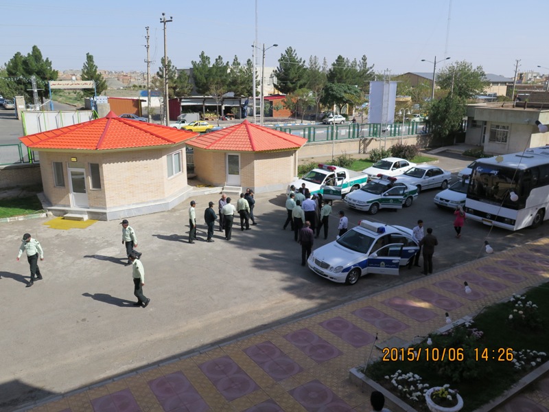 بازدید نیروی انتظامی از آسایشگاه 